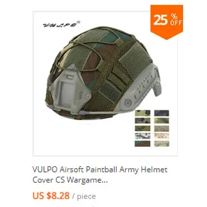 VULPO Tactical FAST Helmet Cover 3D Camouflage Helmet Cloth Cover For FAST Helmet Hunting Airsoft Helmet Accessories