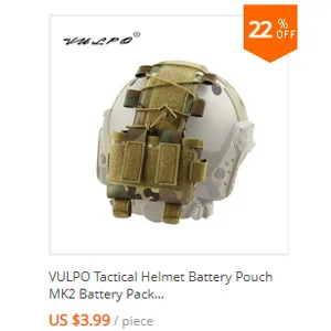 VULPO Tactical FAST Helmet Cover 3D Camouflage Helmet Cloth Cover For FAST Helmet Hunting Airsoft Helmet Accessories