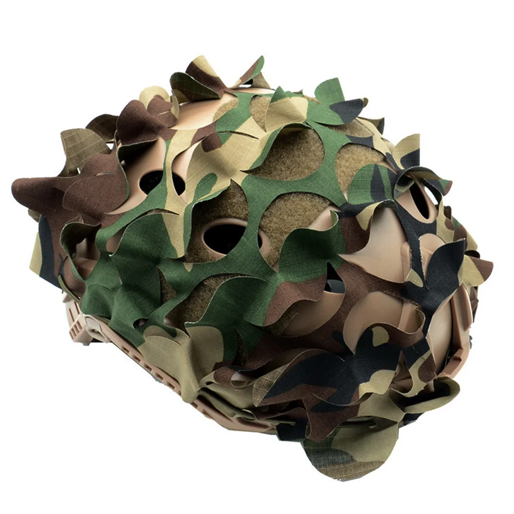 VULPO Tactical FAST Helmet Cover 3D Camouflage Helmet Cloth Cover For FAST Helmet Hunting Airsoft Helmet Accessories