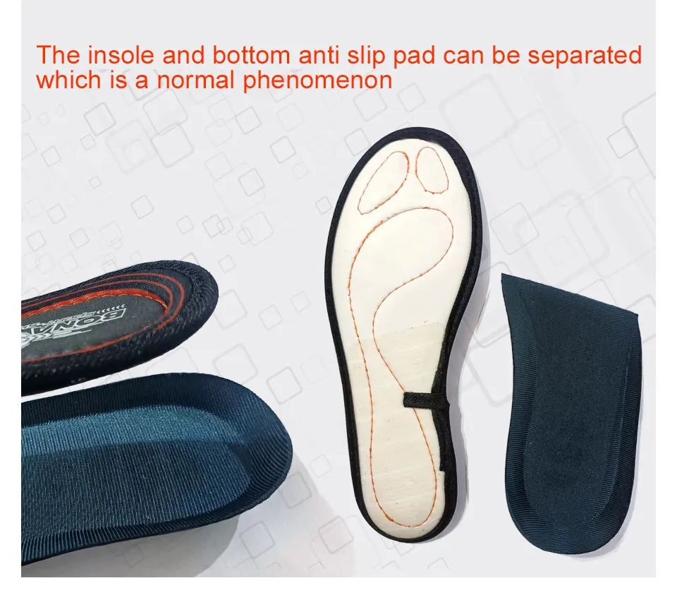 Bona Men and Woman General Sneaker Pad High-Quality Cushion Shock Relief Breathable Comfortable Foot Pain-Relieving Insole