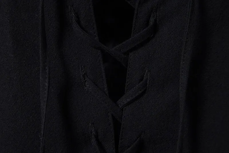 King Billion Men's Shirts Casual Men Cotton Linen Long Sleeve T-shirt Spring Autumn Vintage Shirt US Size Drawstring Neck