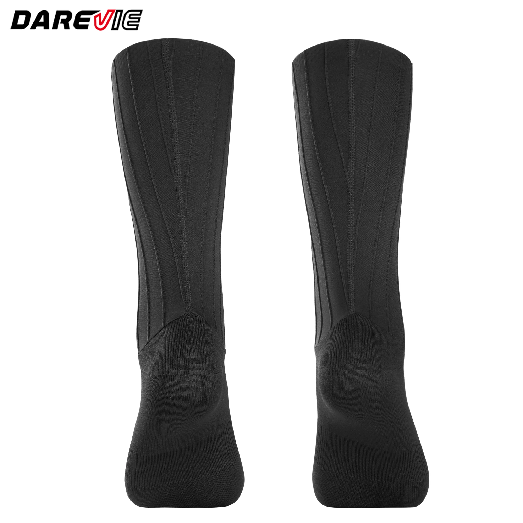 DAREVIE Sport Socks Aero High Speed Quick Dry Non Slip Outdoors Man Socks Moisture Wicking Reduce Wind Resistance Woman Socks