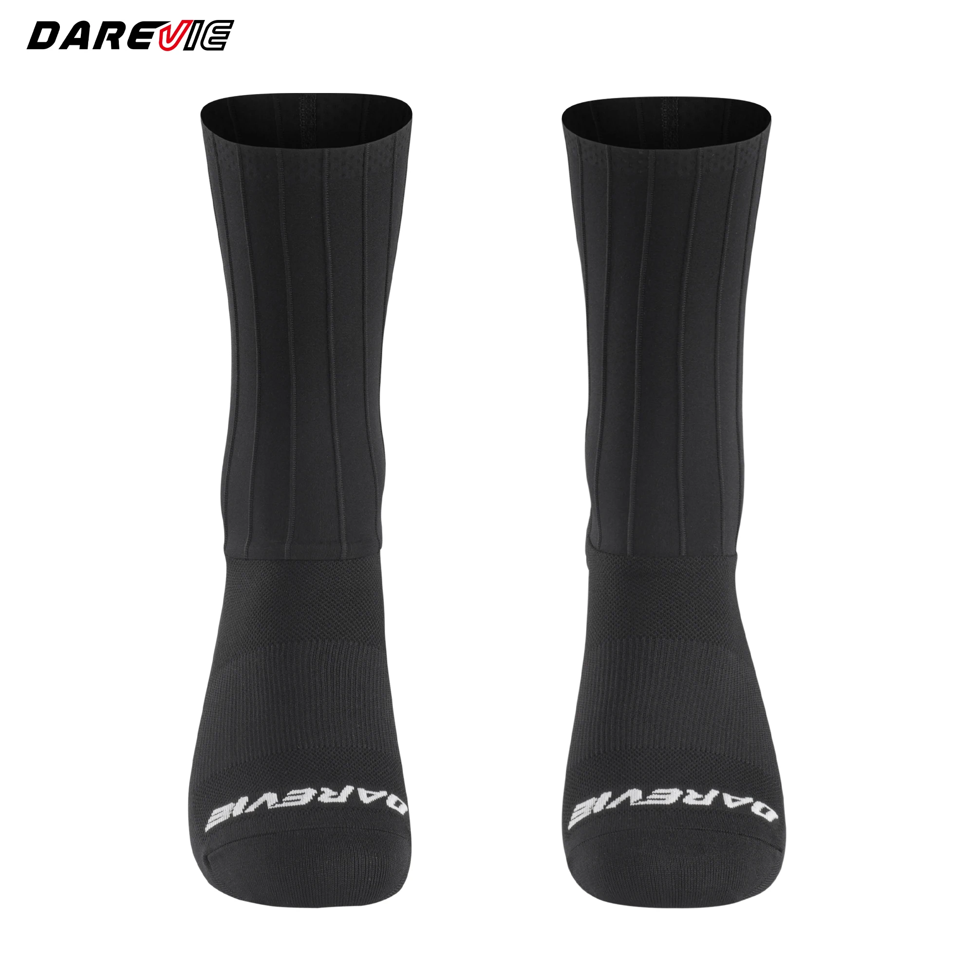 DAREVIE Sport Socks Aero High Speed Quick Dry Non Slip Outdoors Man Socks Moisture Wicking Reduce Wind Resistance Woman Socks