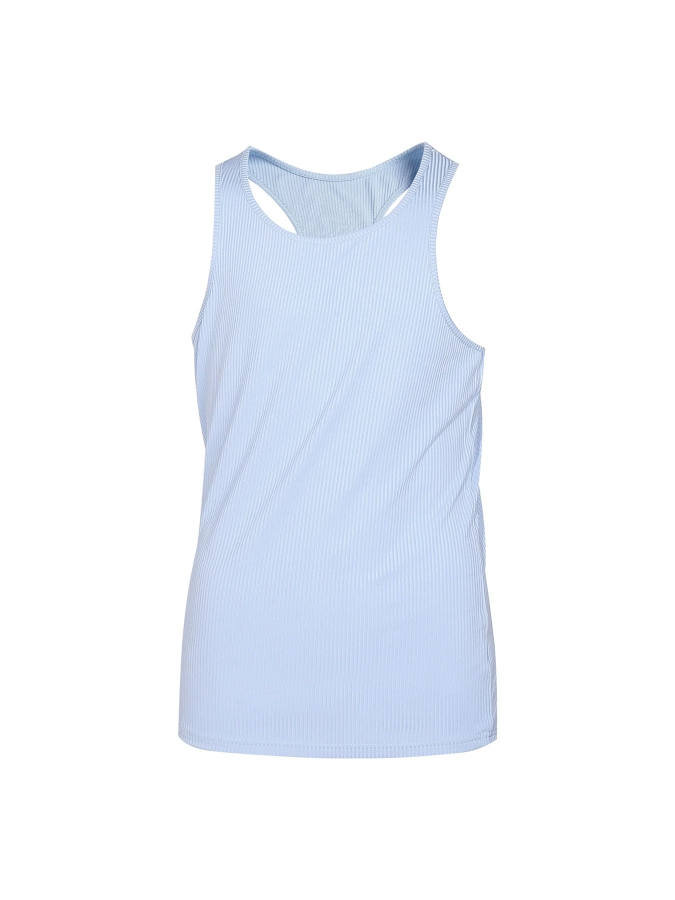 2026 New Men's Rib Knit Tank Tops Elastic Slim Fit Fitness Gym Vest Sleeveless Muscle Shirts for Running Training