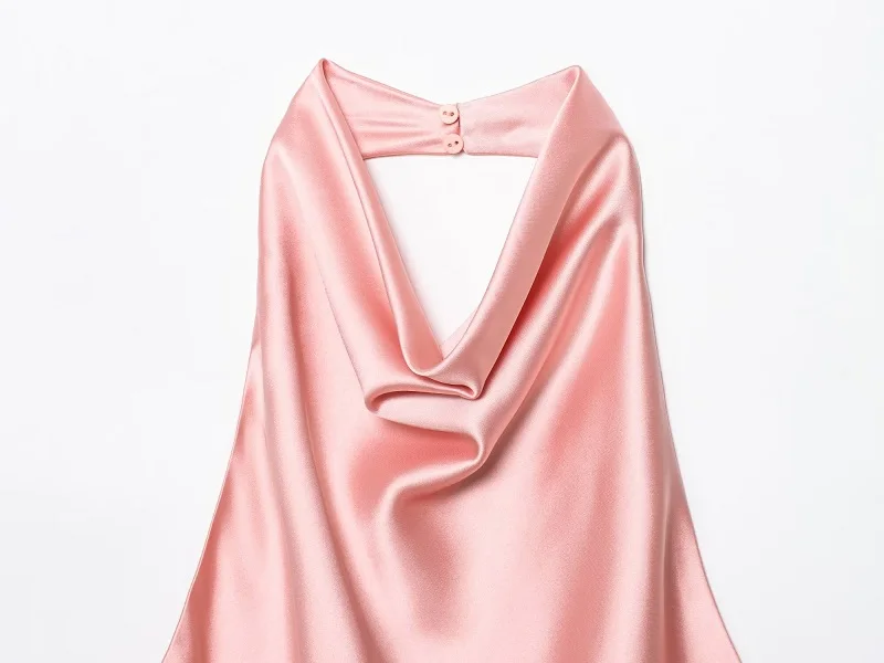 MUJER Satin Halter Tops for Women off Shoulder Backless Tops Woman 2026 Sexy Strapless Women's Tops Camisole Beach Top Female