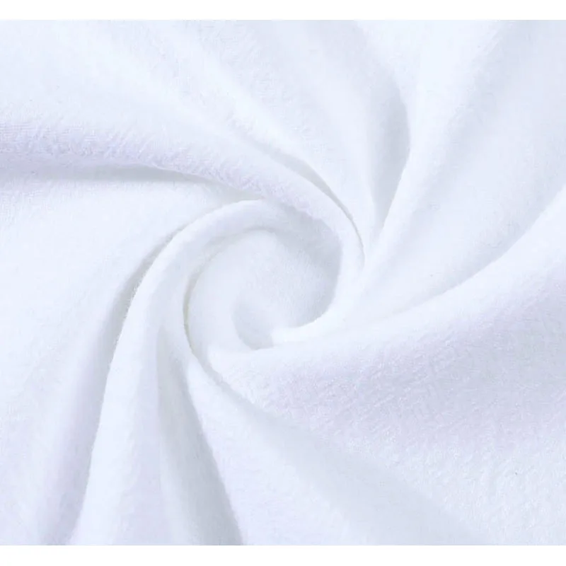 2026 New Men's Long Sleeve Casual Shirt Double Chest Pocket Button Up Soft Loose Linen Comfy Daily Work Street Outdoor Wear Tops