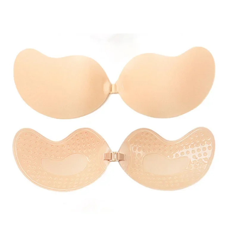 1/2pcs Invisible Strapless Adhesive Stick Bra Strapless Push Up Bras Women Lingerie Seamless Silicone Nipple Covers Underwear