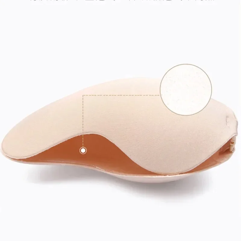 1/2pcs Invisible Strapless Adhesive Stick Bra Strapless Push Up Bras Women Lingerie Seamless Silicone Nipple Covers Underwear