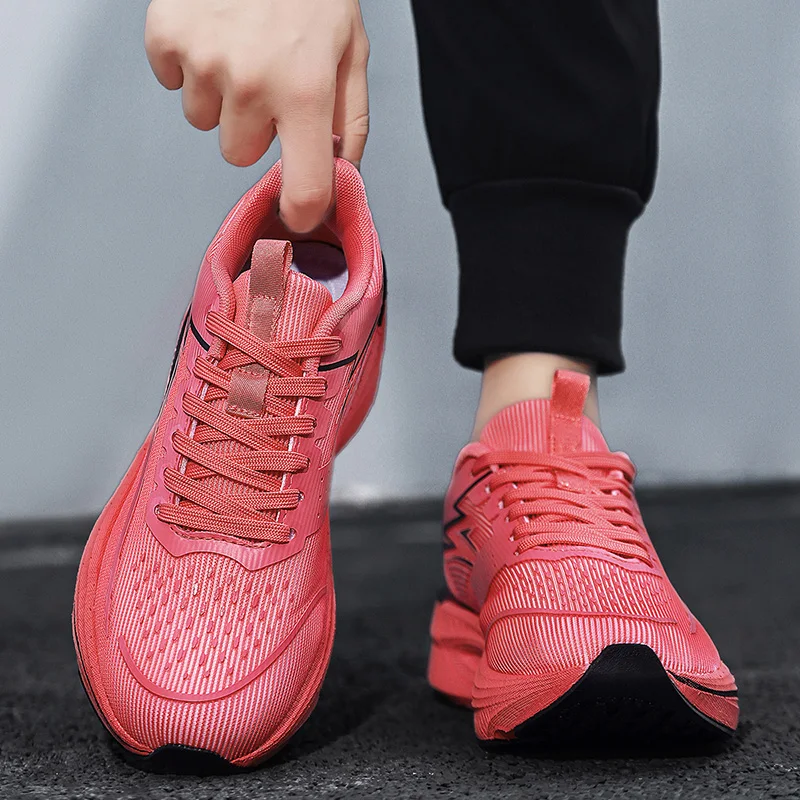 Fashionable Men's and Women's Running Shoes, Comfortable and Breathable Casual Sports Shoes, Youth Outdoor Sports Shoes Walking