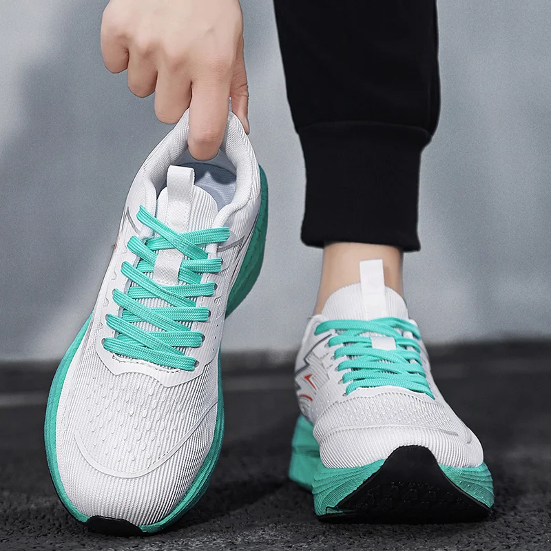 Fashionable Men's and Women's Running Shoes, Comfortable and Breathable Casual Sports Shoes, Youth Outdoor Sports Shoes Walking