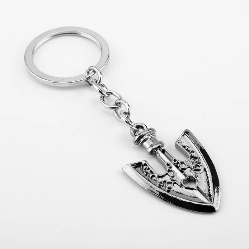 Anime JOJOS BIZARRE ADVENTURE Kujo Jotaro Arrow Metal Golden Choker Charm Gifts Keychain
