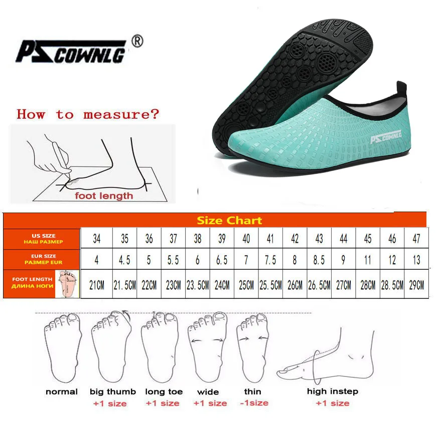 Diving Shoes Women Aqua Shoes Men Beach Swimming Water Sport Socks Barefoot Sneaker Fitness Dance Swim Surfing Snorkeling Shoe