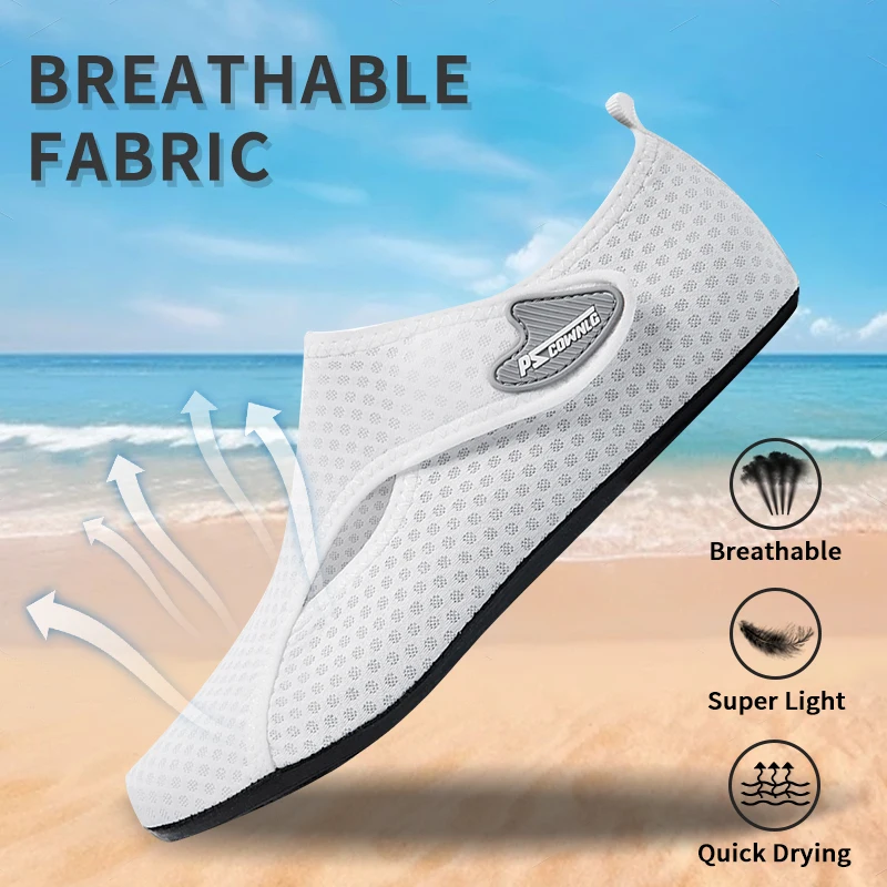 Diving Shoes Women Aqua Shoes Men Beach Swimming Water Sport Socks Barefoot Sneaker Fitness Dance Swim Surfing Snorkeling Shoe