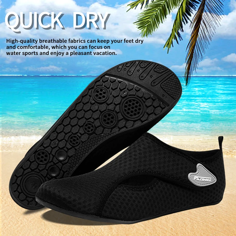 Diving Shoes Women Aqua Shoes Men Beach Swimming Water Sport Socks Barefoot Sneaker Fitness Dance Swim Surfing Snorkeling Shoe