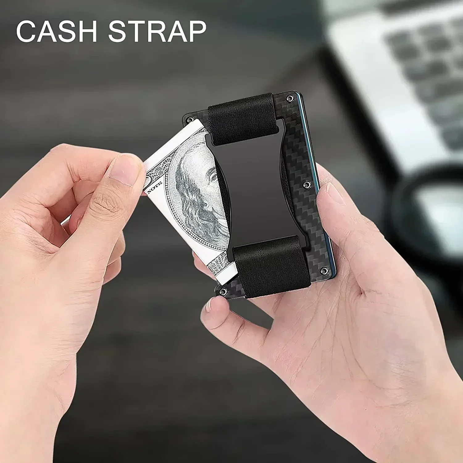 Rfid Business Card Holder Carbon Fiber Card Holder Wallets Men Women Slim Thin Mini Card Case Purse Male Multi Card Money Bags