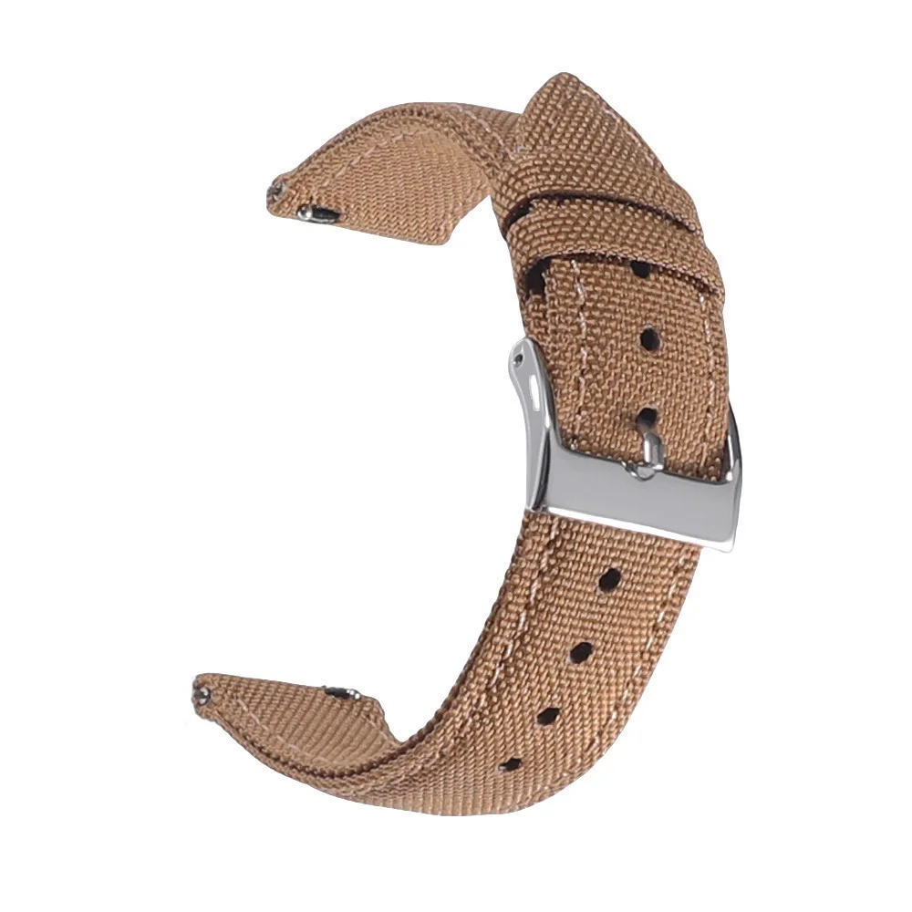 Waterproof Sailcloth Watch Band Quick Release Watch Strap 18mm 19mm 20mm 21mm 22mm 24mm Nylon Watchband for Blancpain for Omega