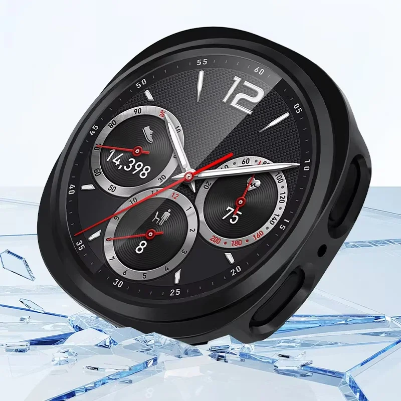 PC Hard Case For Samsung Galaxy watch 8 40mm/44mm Matte Cover Protective For Galaxy Watch 8 Classic Hollow Out Shell Accessories