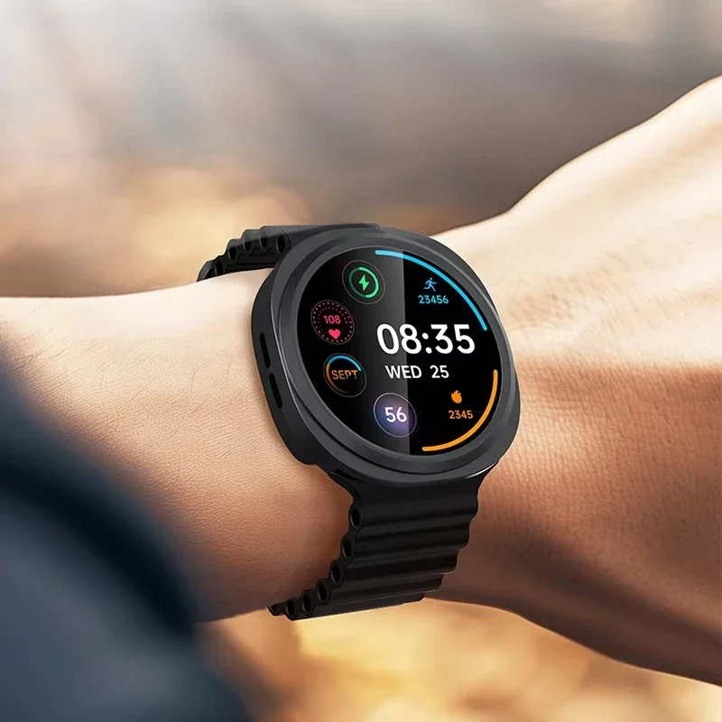 PC Hard Case For Samsung Galaxy watch 8 40mm/44mm Matte Cover Protective For Galaxy Watch 8 Classic Hollow Out Shell Accessories