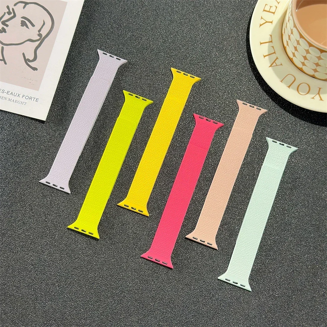 New silicone magnetic strap for Apple Watch ultra2 49mm 45mm 42 40mm 46mm 38/41mm sport bracelet series 10 9-8-7-6-5-4-3-SE band