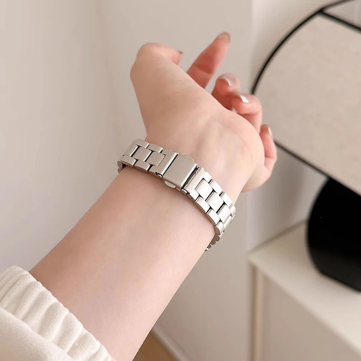 Metal Band for Samsung Galaxy Watch 9 8 40mm 44mm 8 Classic 46mm Stainless Steel Strap for Galaxy Watch Ultra 2026 47mm Bracelet