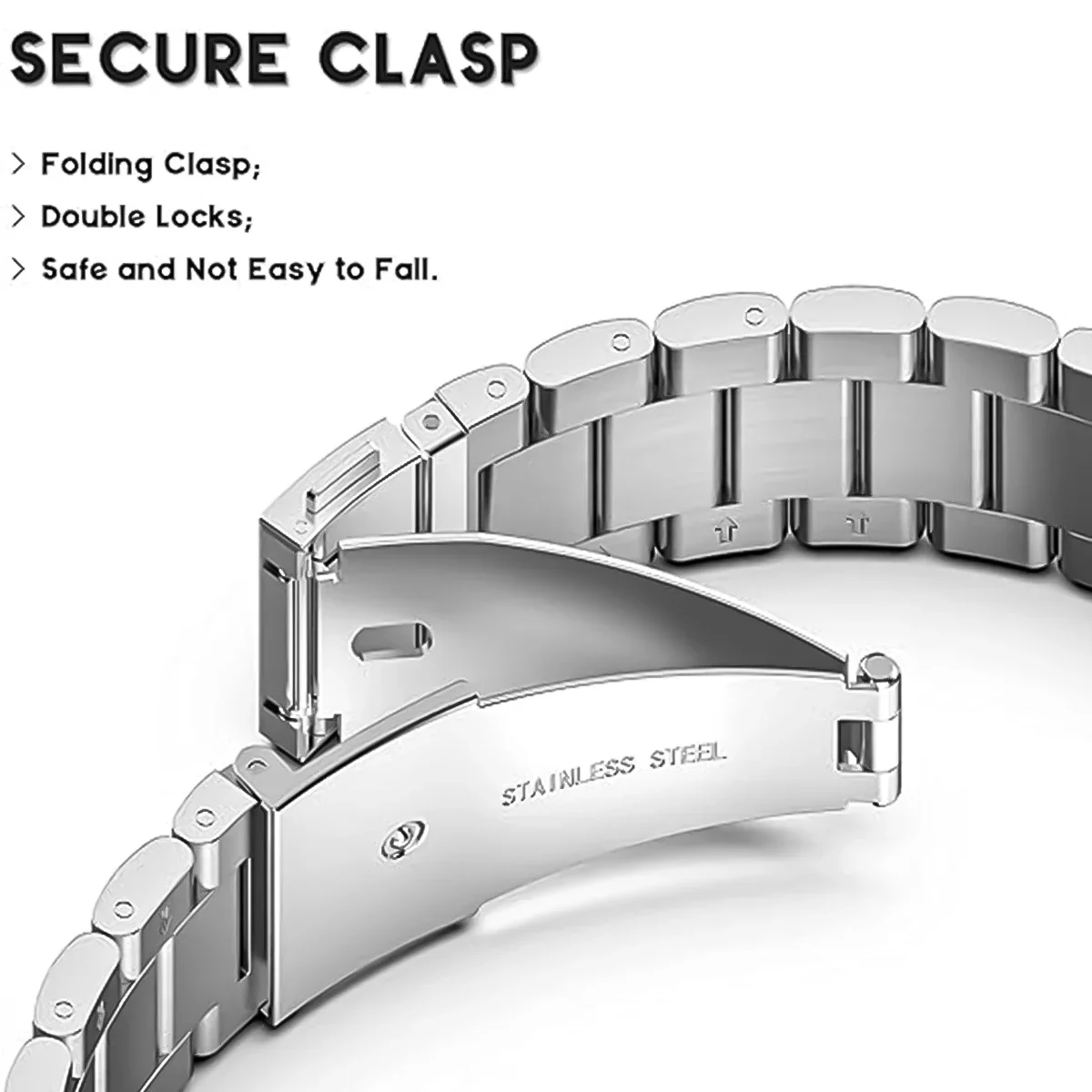 Metal Band for Samsung Galaxy Watch 9 8 40mm 44mm 8 Classic 46mm Stainless Steel Strap for Galaxy Watch Ultra 2026 47mm Bracelet