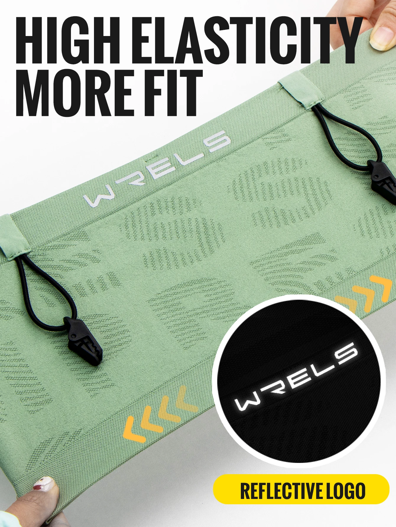 Running Waist Bag Breathable Waist Pack Invisible Lightweight Quick Dry Running Belt Fitness Gym Marathon Bib Number Fanny Pack