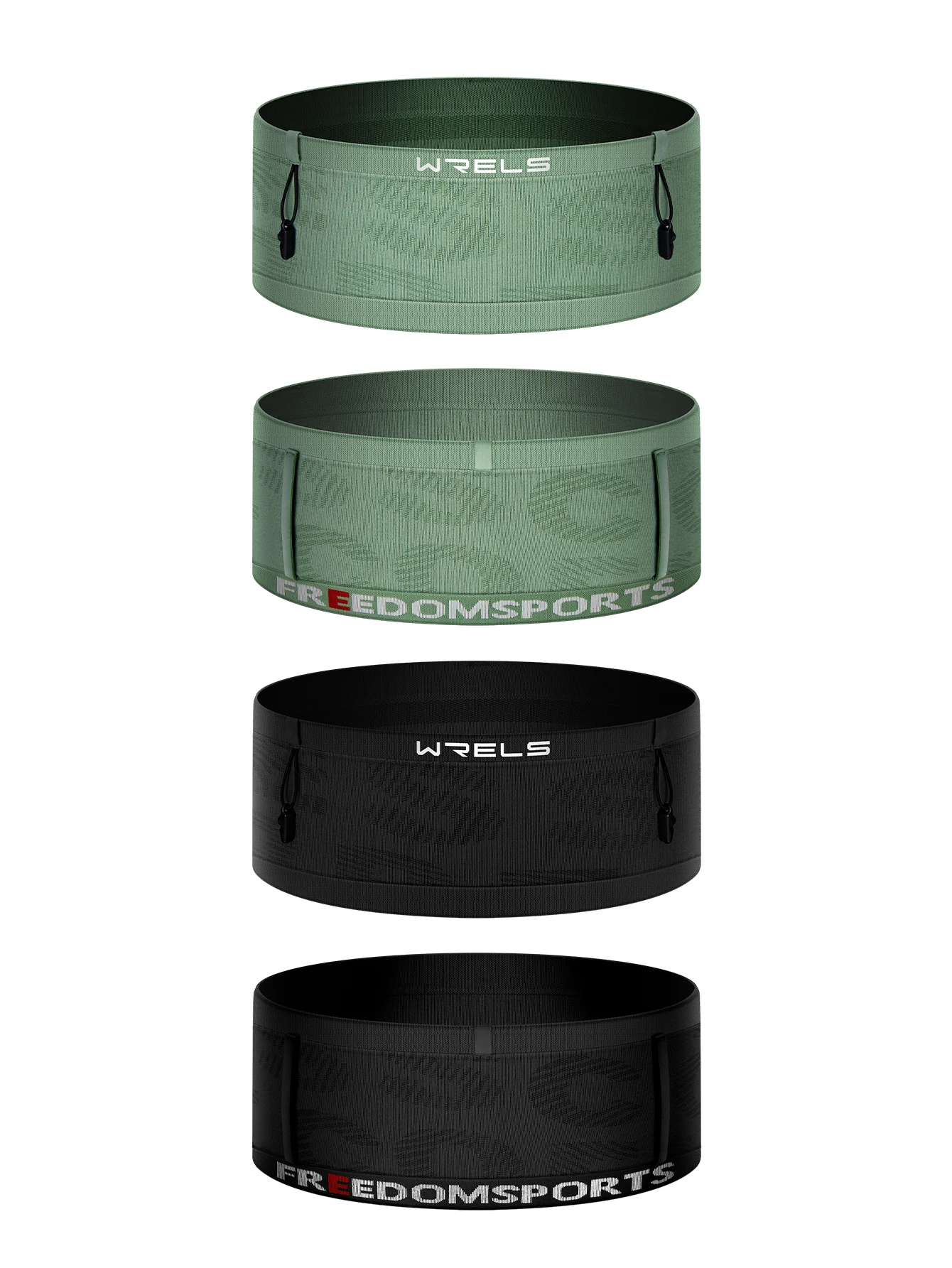 Running Waist Bag Breathable Waist Pack Invisible Lightweight Quick Dry Running Belt Fitness Gym Marathon Bib Number Fanny Pack