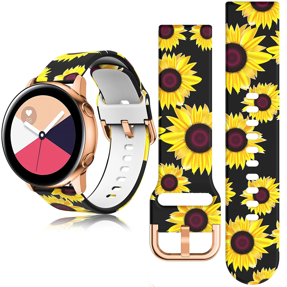 18MM 20MM 22mm Watch Straps Quick replacement Silicone correa Smartwatch sport Universal band for Huawei Samsung Xiaomi Amazfit