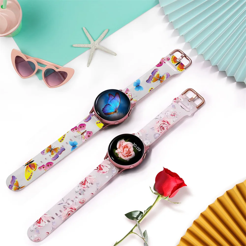 18MM 20MM 22mm Watch Straps Quick replacement Silicone correa Smartwatch sport Universal band for Huawei Samsung Xiaomi Amazfit