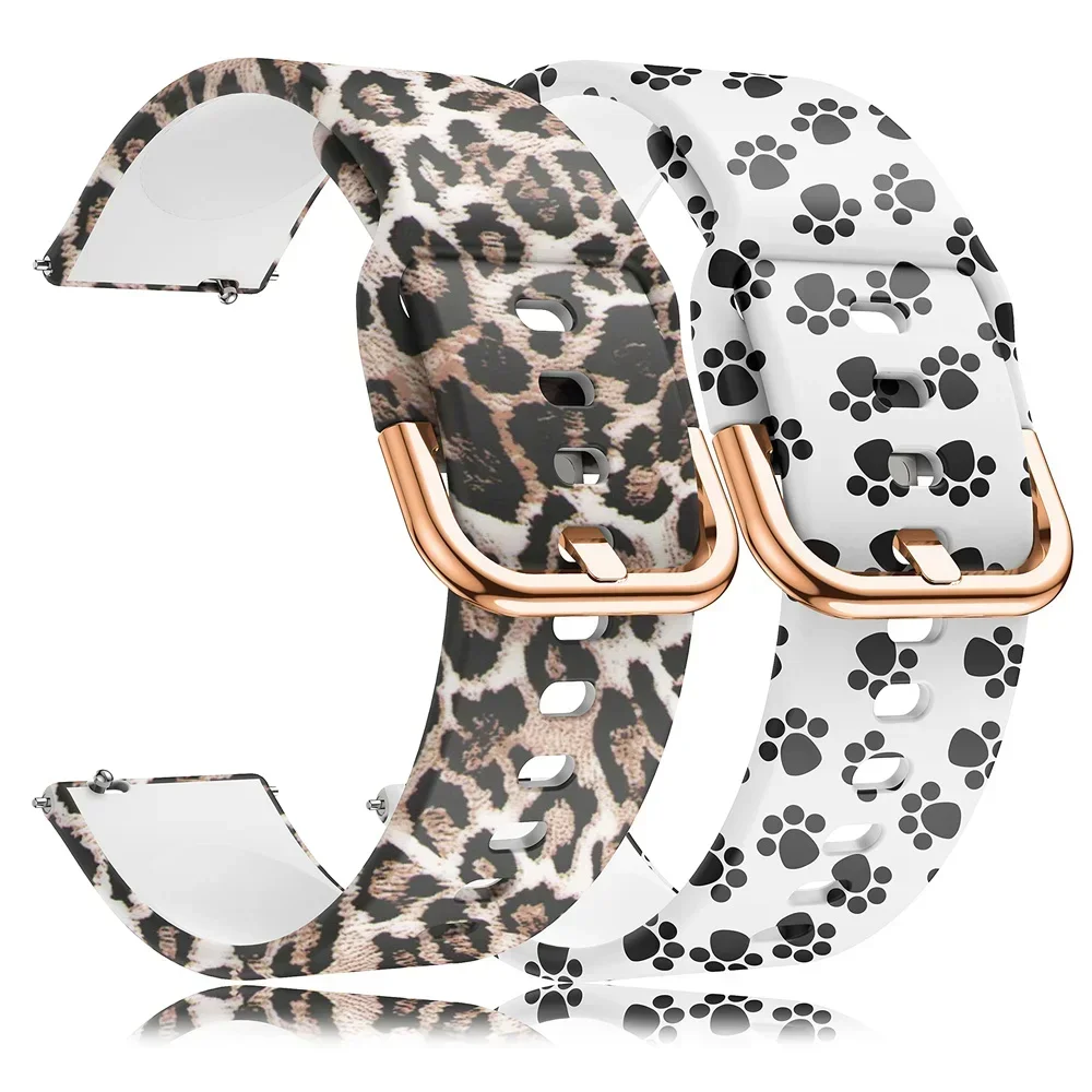18MM 20MM 22mm Watch Straps Quick replacement Silicone correa Smartwatch sport Universal band for Huawei Samsung Xiaomi Amazfit
