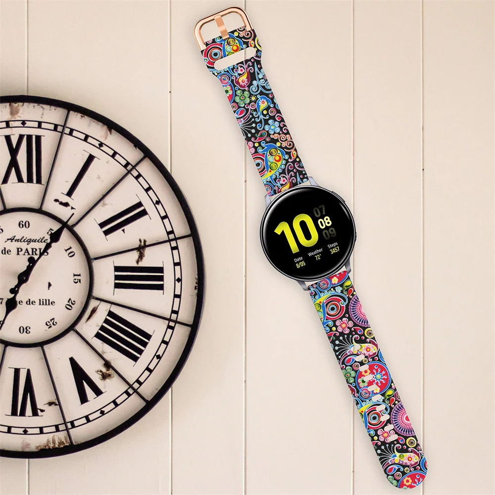 18MM 20MM 22mm Watch Straps Quick replacement Silicone correa Smartwatch sport Universal band for Huawei Samsung Xiaomi Amazfit
