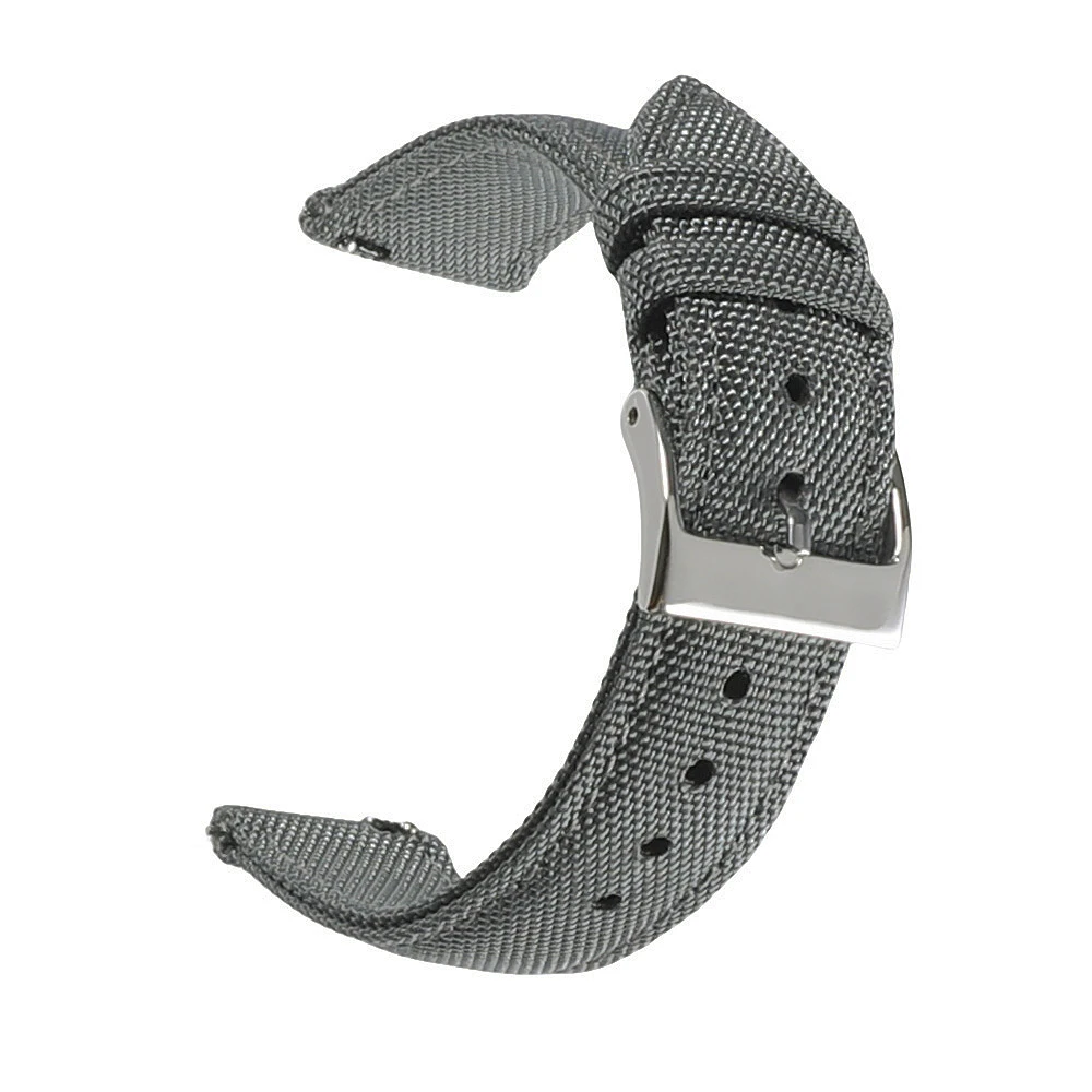 Premium Sailcloth Watch Strap Waterproof Durable Nylon Watchband 18mm 19mm 20mm 21mm 22mm 24mm Quick Release Sport Band For Men