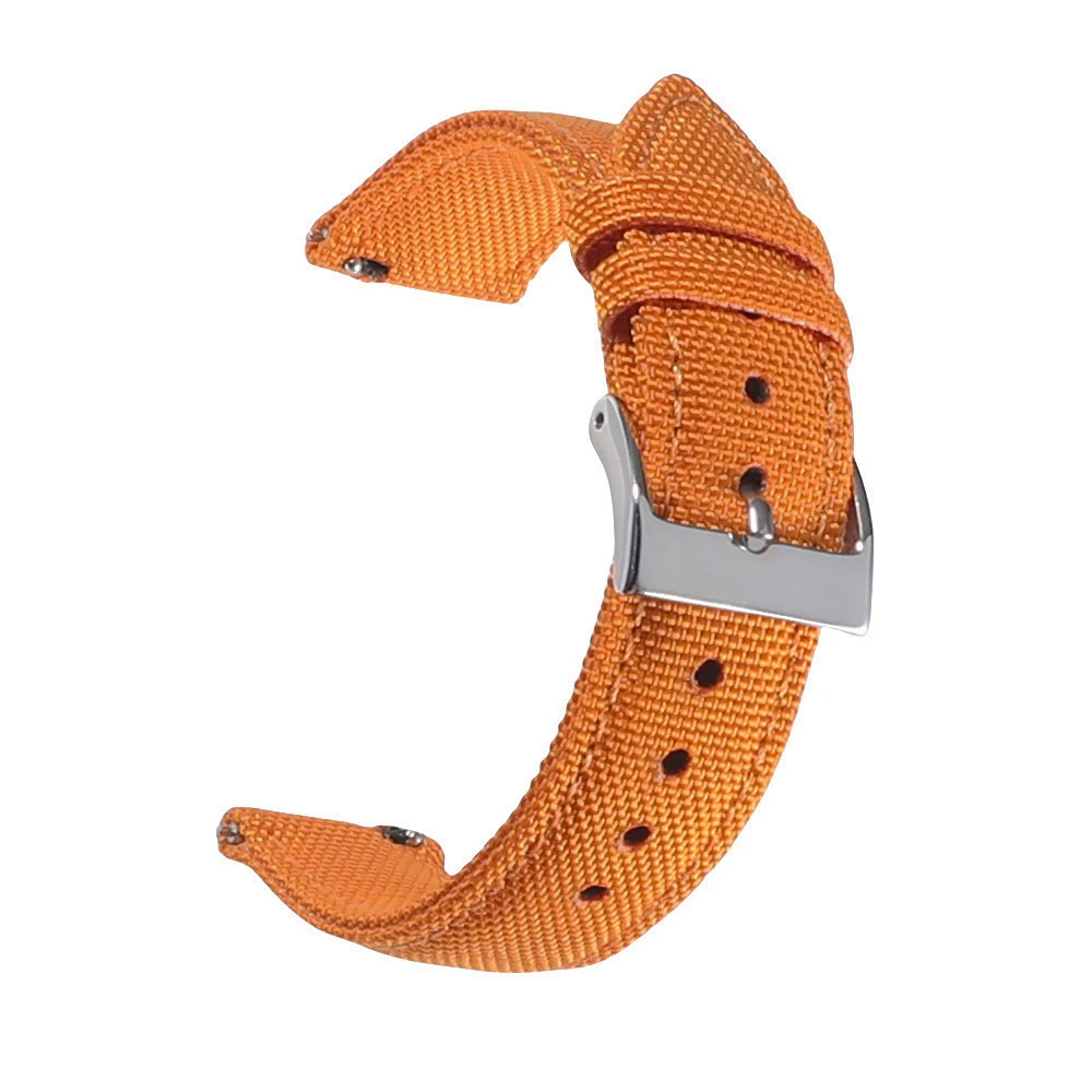 Premium Sailcloth Watch Strap Waterproof Durable Nylon Watchband 18mm 19mm 20mm 21mm 22mm 24mm Quick Release Sport Band For Men