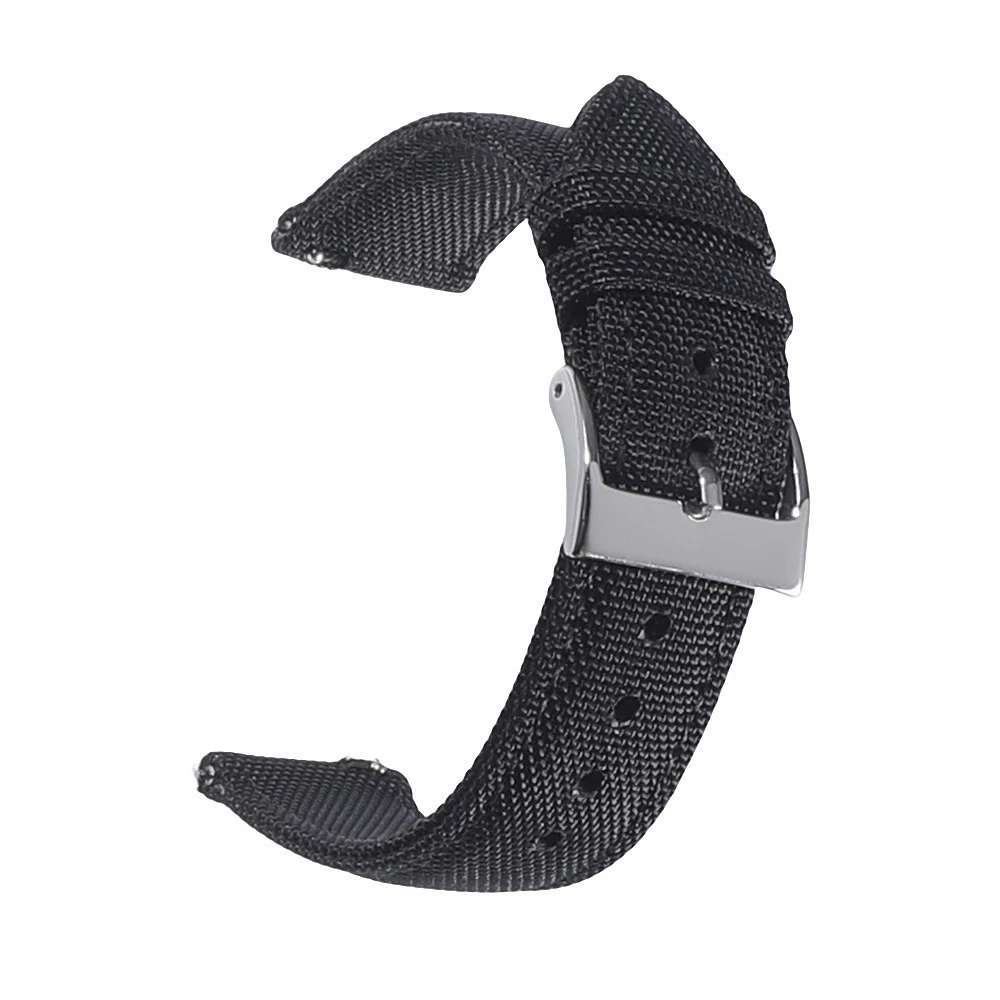 Premium Sailcloth Watch Strap Waterproof Durable Nylon Watchband 18mm 19mm 20mm 21mm 22mm 24mm Quick Release Sport Band For Men