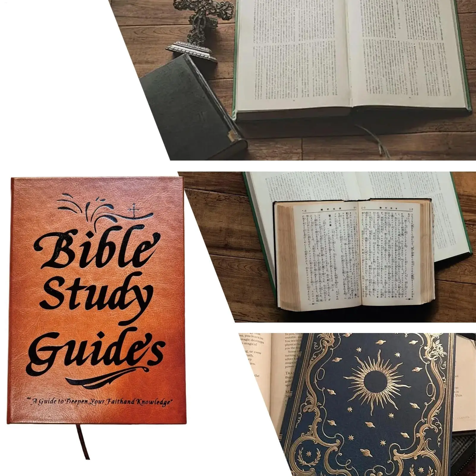 new 66-Page Bible Study Guide Daily Devotional Journal A Yearlong Bible Study Plan for Women Scripture Quotes Religious Notebook