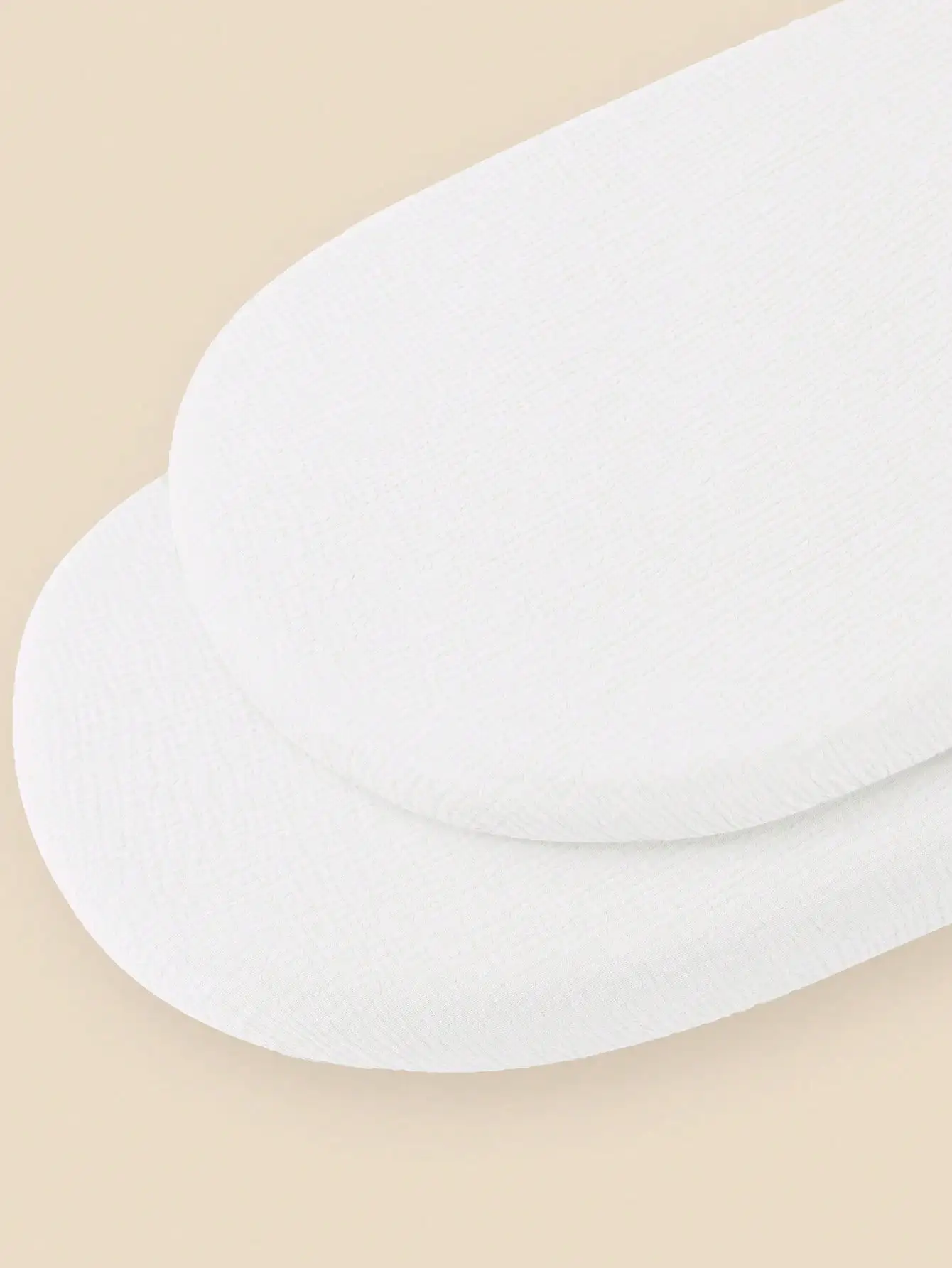2 Pack Muslin Changing Pad Cover Fitted Bassinet Sheets for Girls Boys Soft Breathable Cotton Baby Diaper Change Table Pad Cover