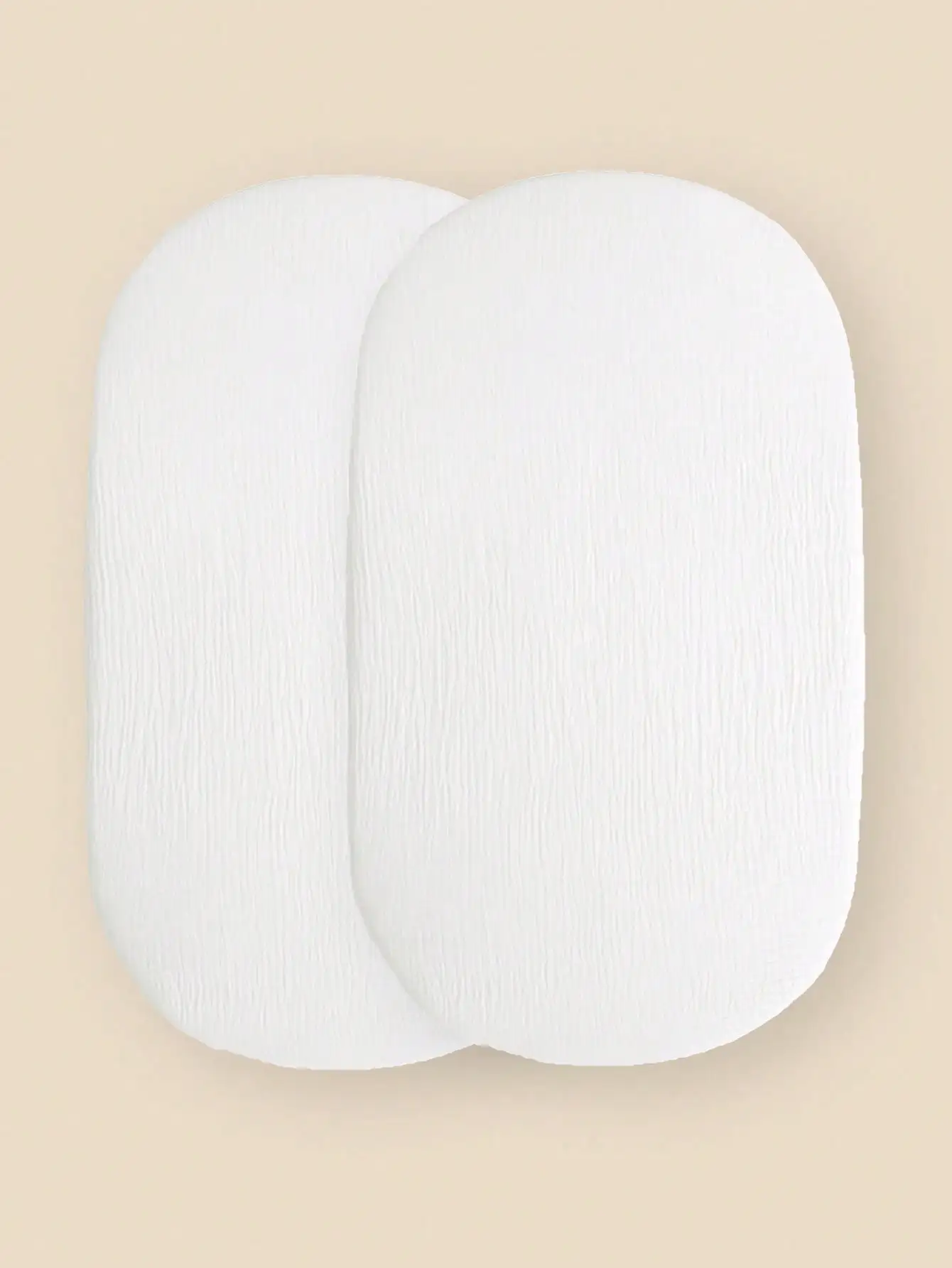 2 Pack Muslin Changing Pad Cover Fitted Bassinet Sheets for Girls Boys Soft Breathable Cotton Baby Diaper Change Table Pad Cover