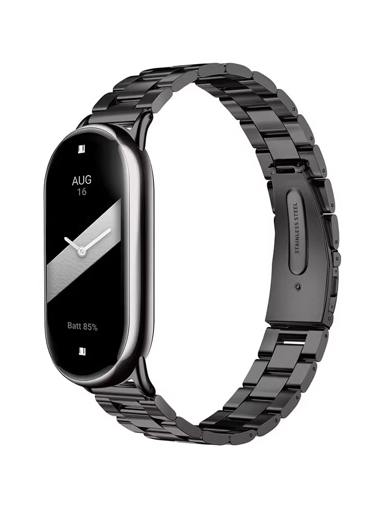 Straps for Xiaomi Mi Band 10 9 8 nfc miband10 Metal Stainless Steel Pulseira Correa Bracelet Mi band 10 Wrist Replacement Belt