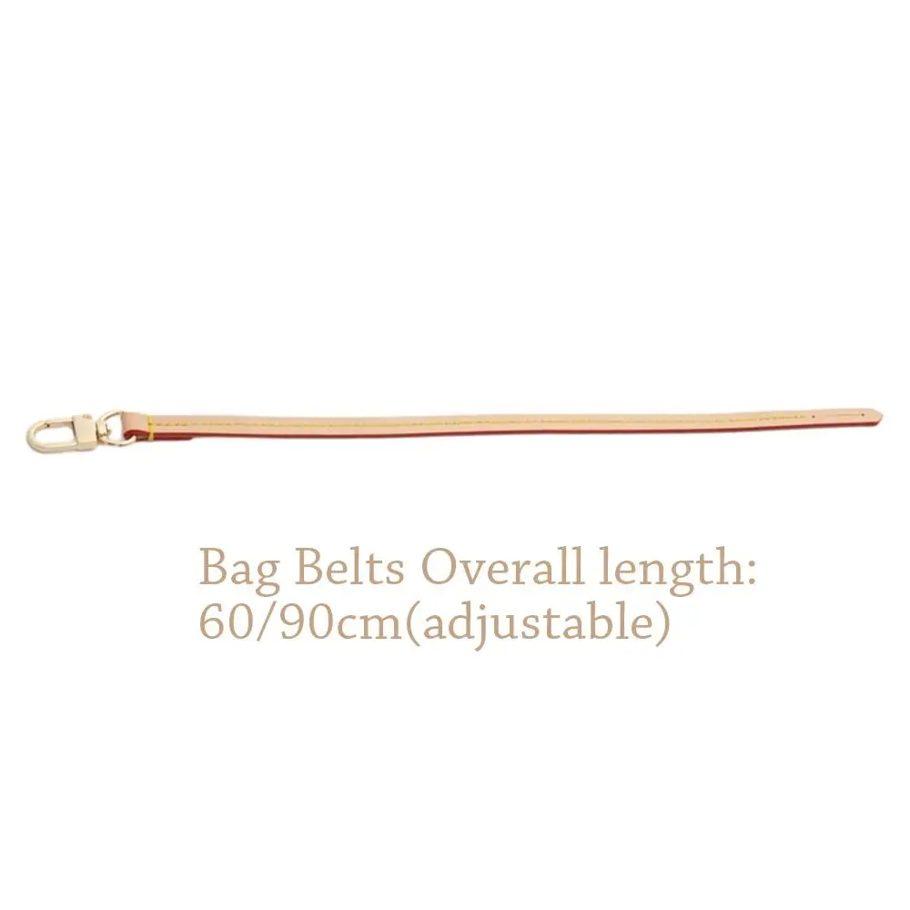 60/90cm Adjustable Women Bag Strap Handbag Handle Shoulder Crossbody Belt Genuine Leather Bag Strap Replacement Bag Accessories