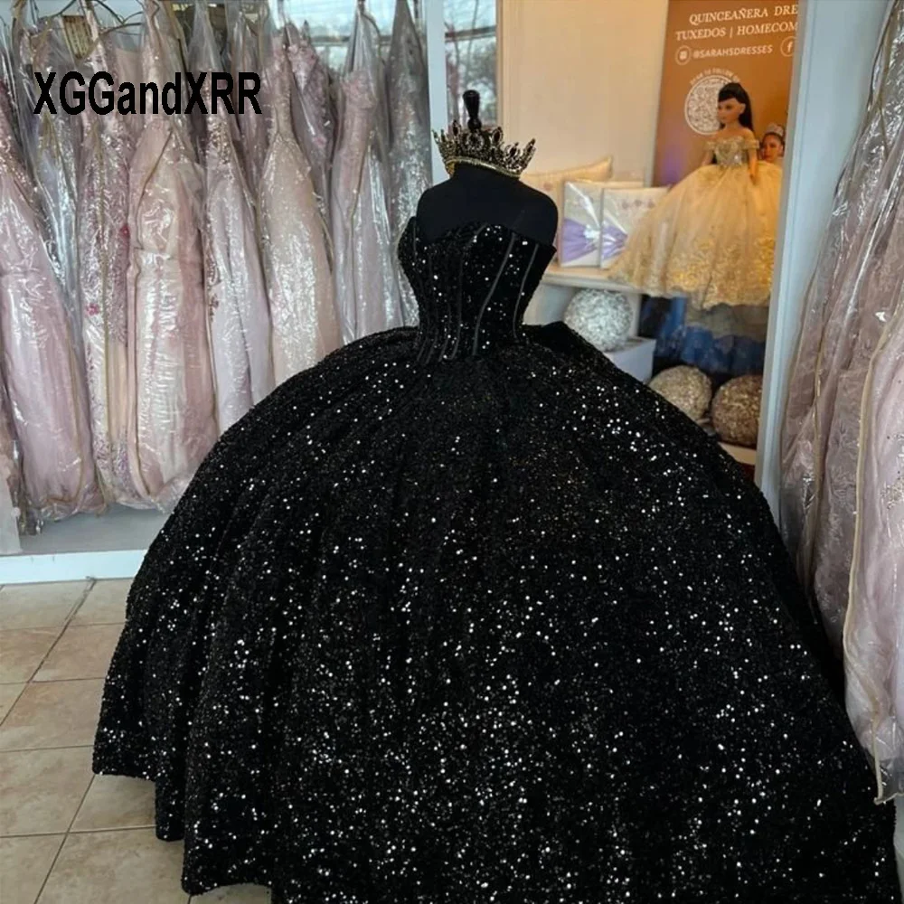 Luxury Pink/Lilac Quinceanera Dress 2026 3D Floral Flowers Princess Ball Gown Sweet 15 Vestidos De XV Años Party Gown Big Bow