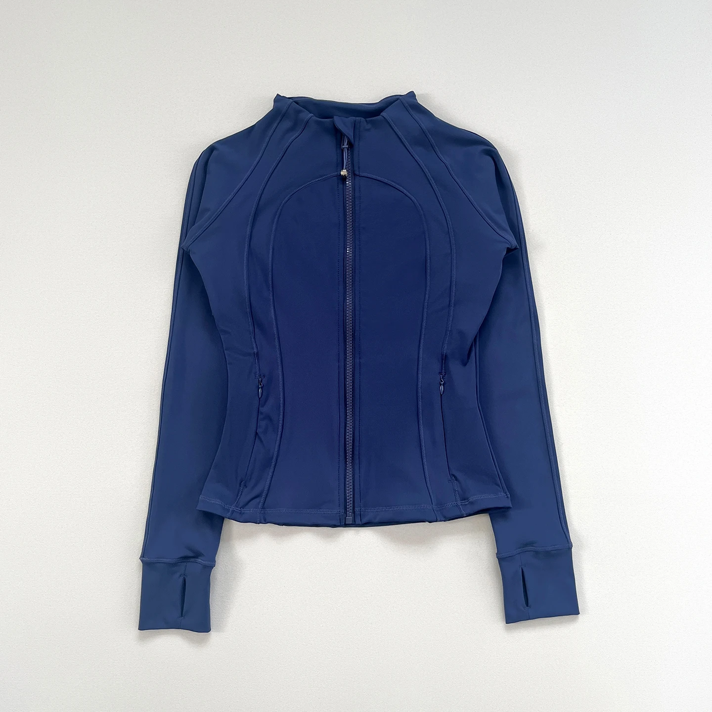 Women's Multi-Color Sports Knit Jacket, Casual Long-Sleeve Top, Fashion Solid-Color Yoga Outerwear, 2025 New Arrival