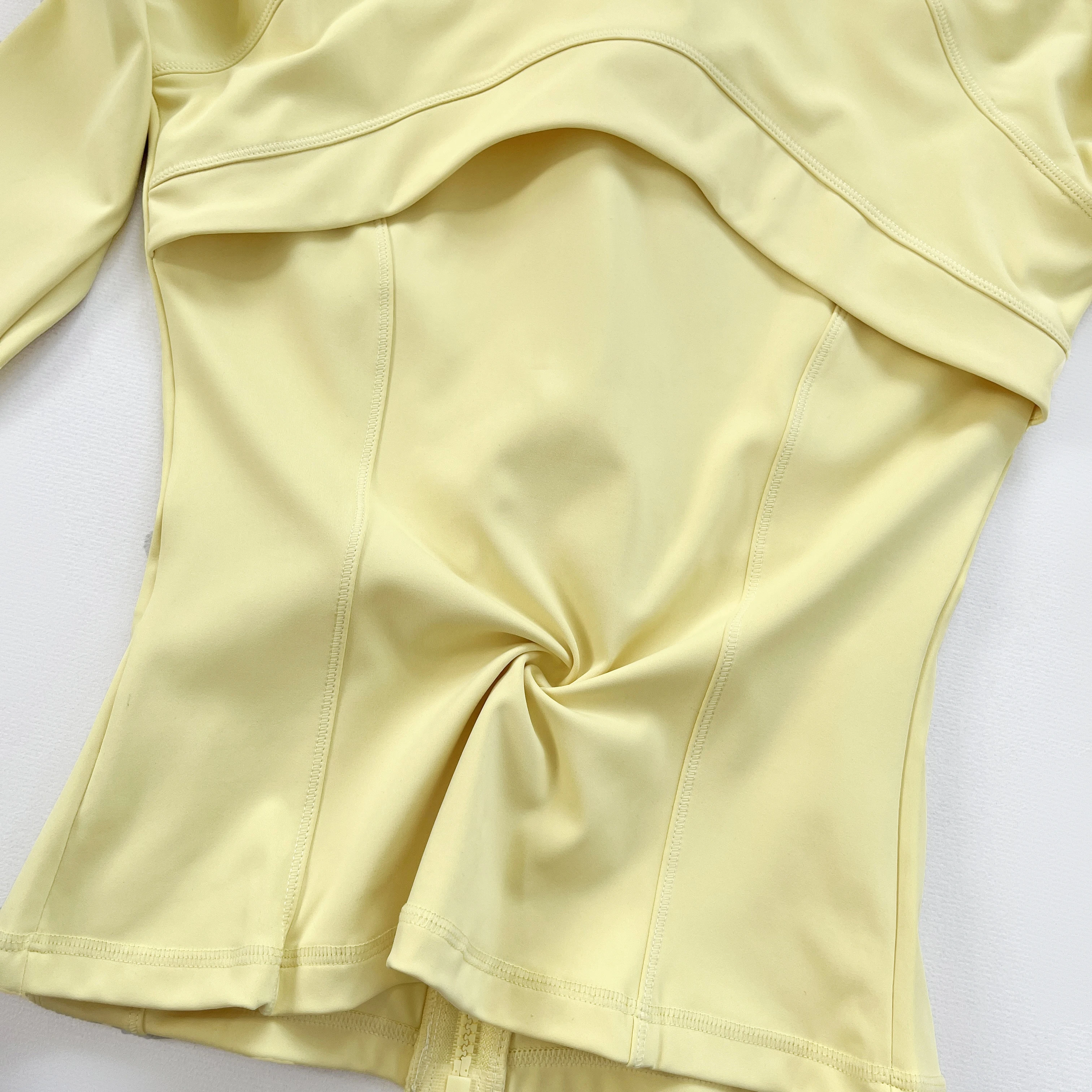 Women's Multi-Color Sports Knit Jacket, Casual Long-Sleeve Top, Fashion Solid-Color Yoga Outerwear, 2025 New Arrival