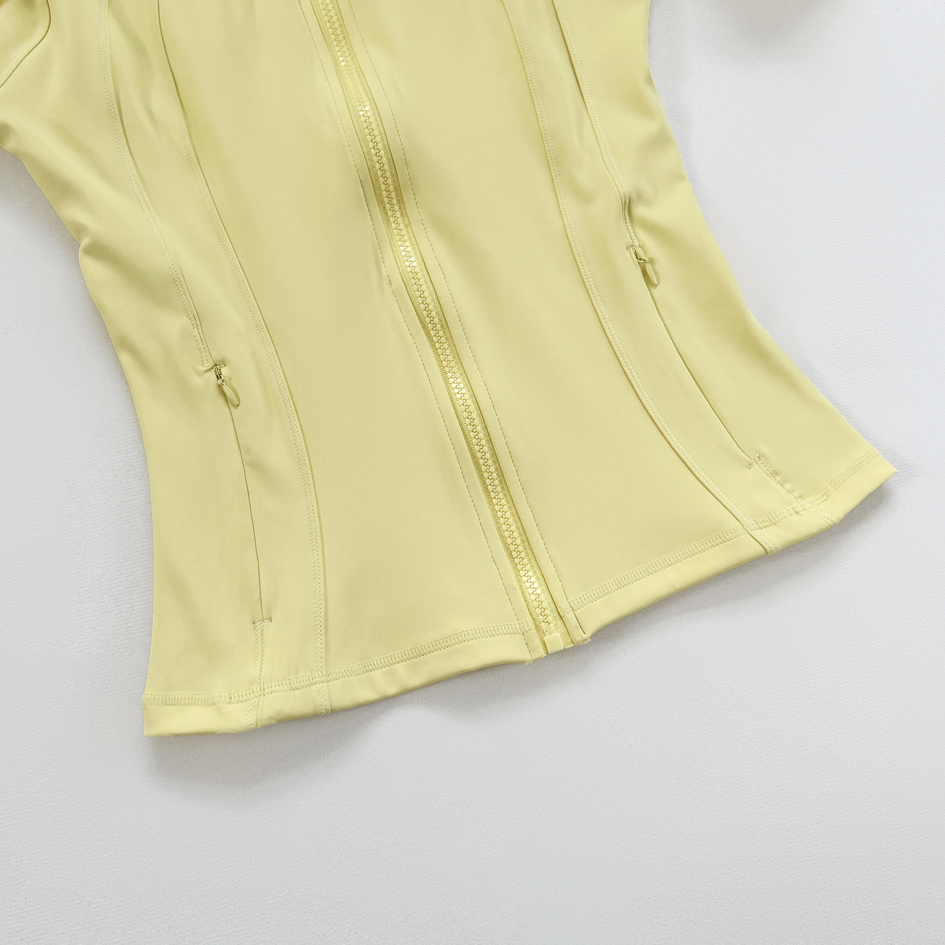 Women's Multi-Color Sports Knit Jacket, Casual Long-Sleeve Top, Fashion Solid-Color Yoga Outerwear, 2025 New Arrival