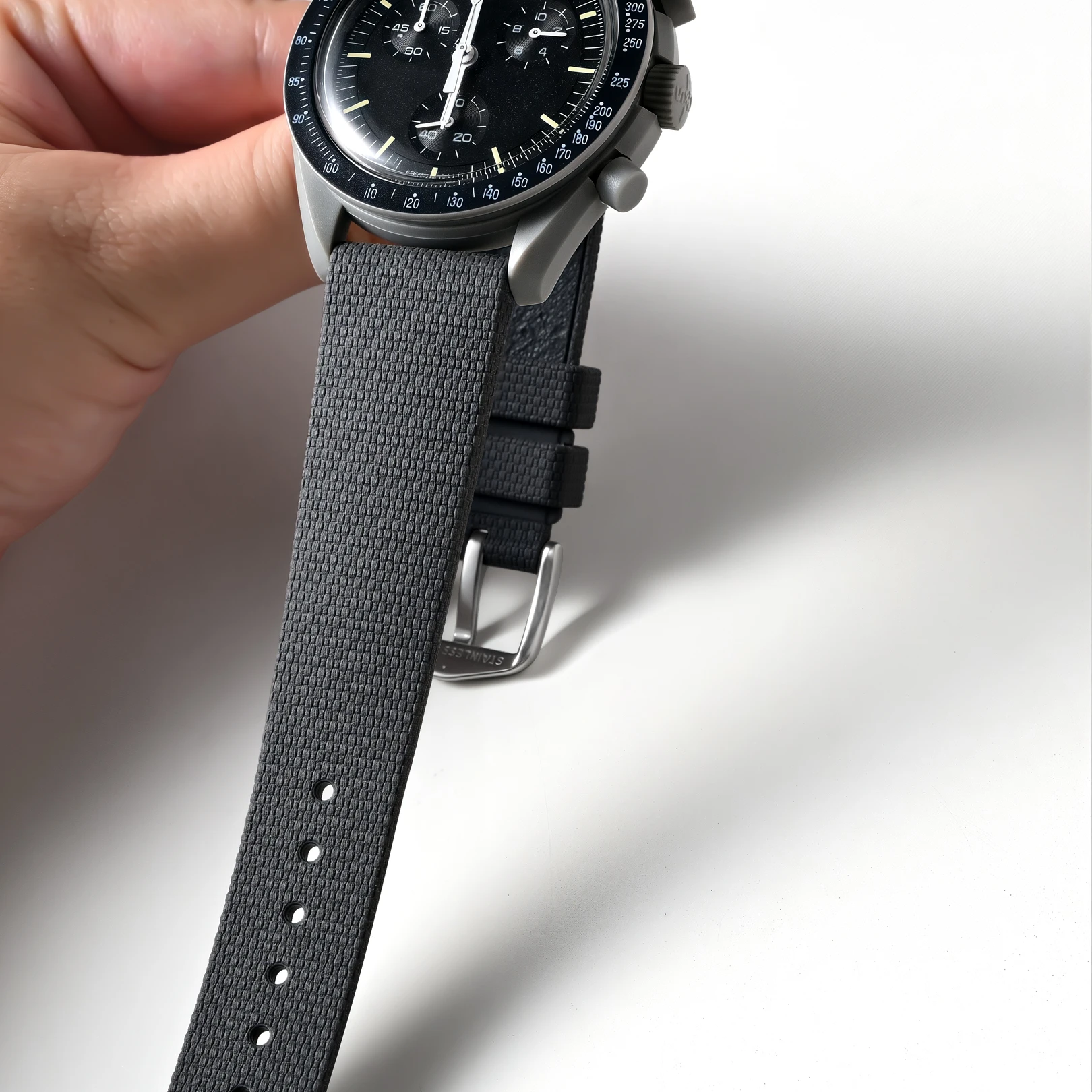 20mm Quick Release Silicone Watch Strap for Omega X Swatch Joint MoonSwatch Watchband Soft Bracelet Accessories Wristband