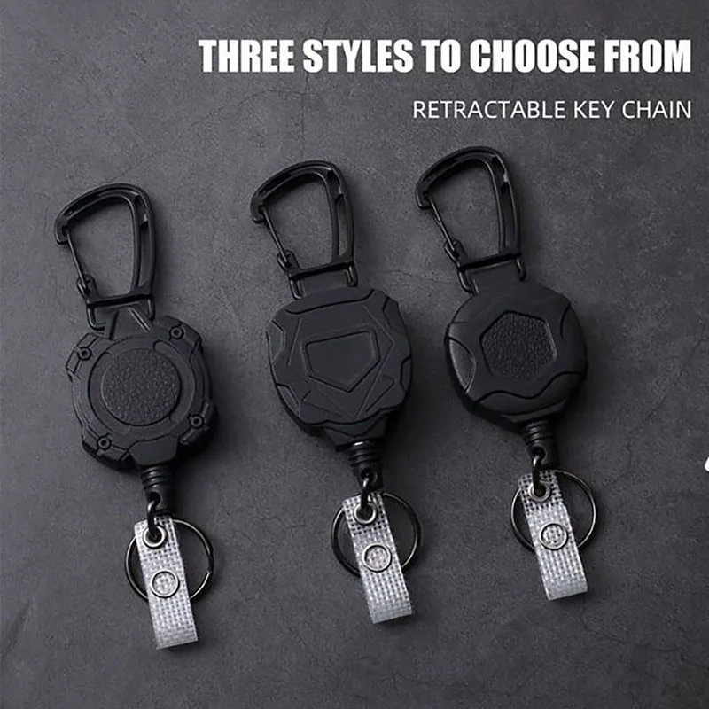 Badge Reel Clip Credit Card Cover Retractable Badge Holder Badge Clip Heavy Duty ID Holder-3 Style Bus Card Cover Case