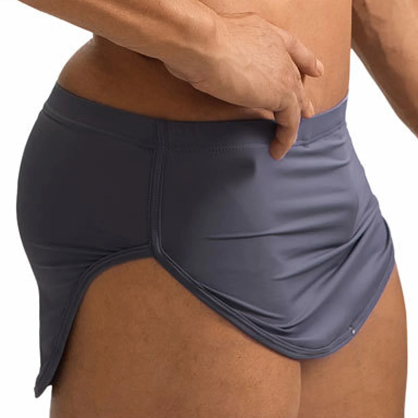 Men Mini Sport Casual Home Wear Short Quick-Drying Athletic Gym Workout Shorts for Fitness Cycling Running Summer Sport Pants