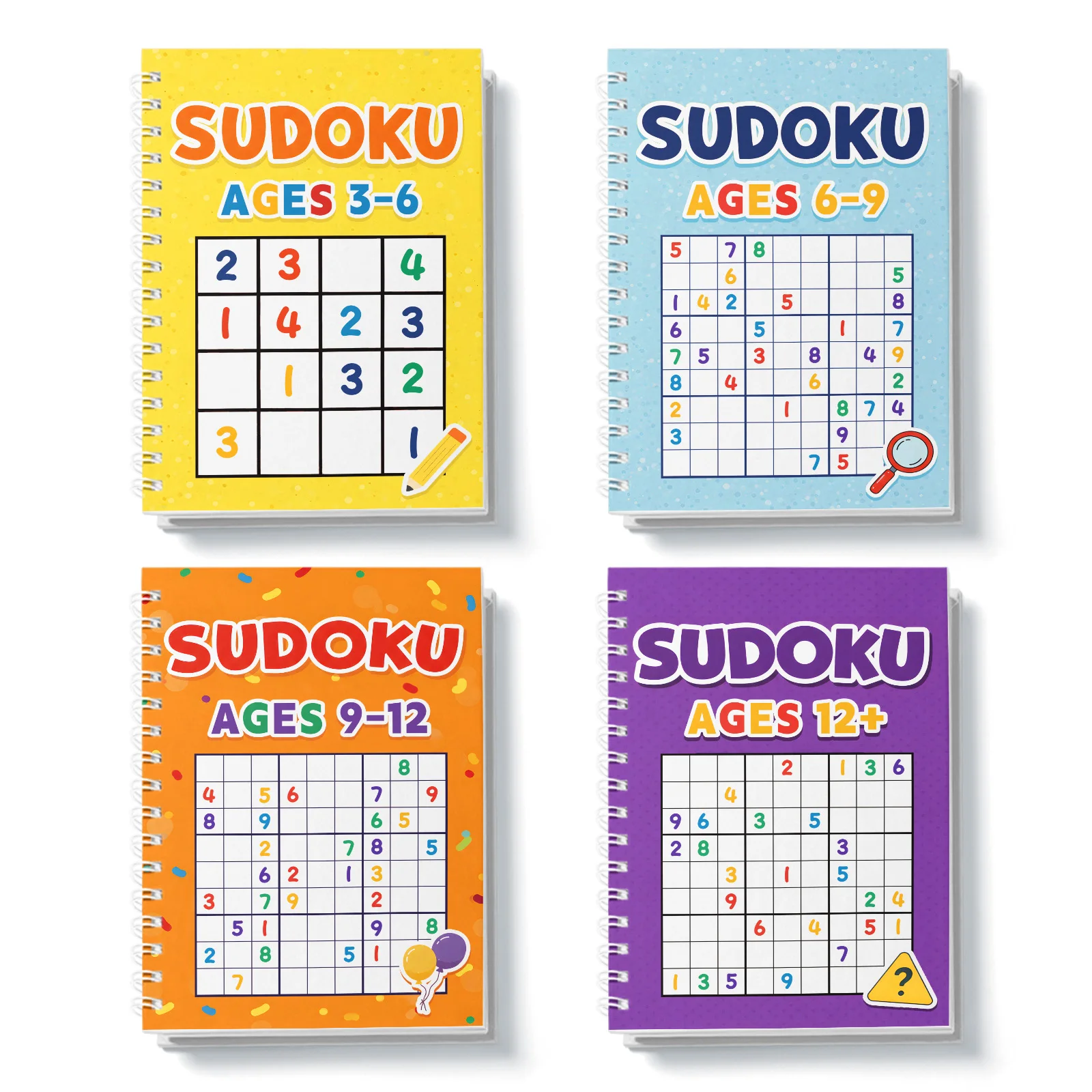 Sudoku Puzzle Book for Smart Kids | Fun Logic Games to Boost Focus, Thinking & Problem-Solving