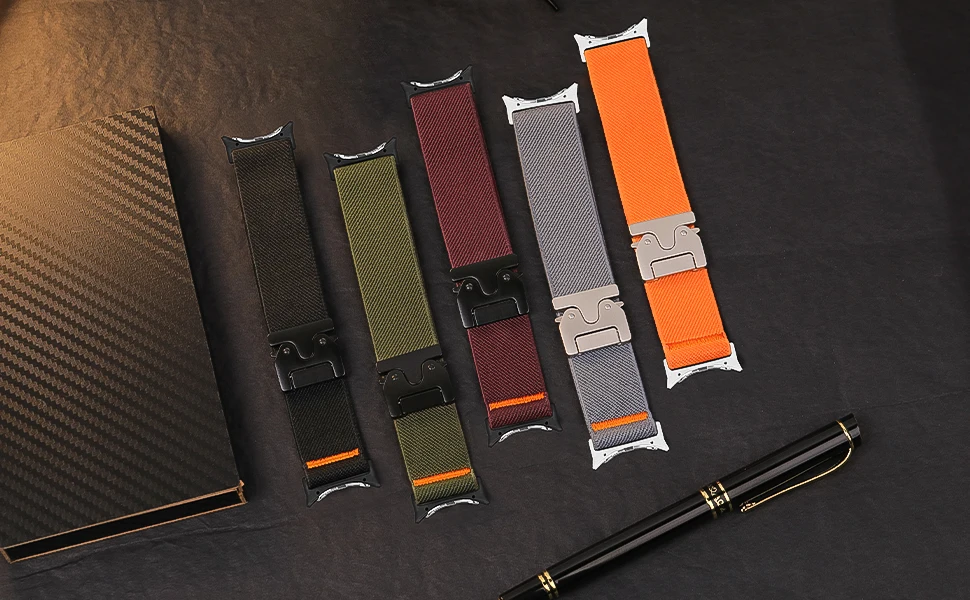 Parachute For Google Pixel Watch 5 3 2 1 Strap 41mm Accessories Sport Nylon Elastic Bracelet Correa Pixel Watch 5 3 4 45mm Band