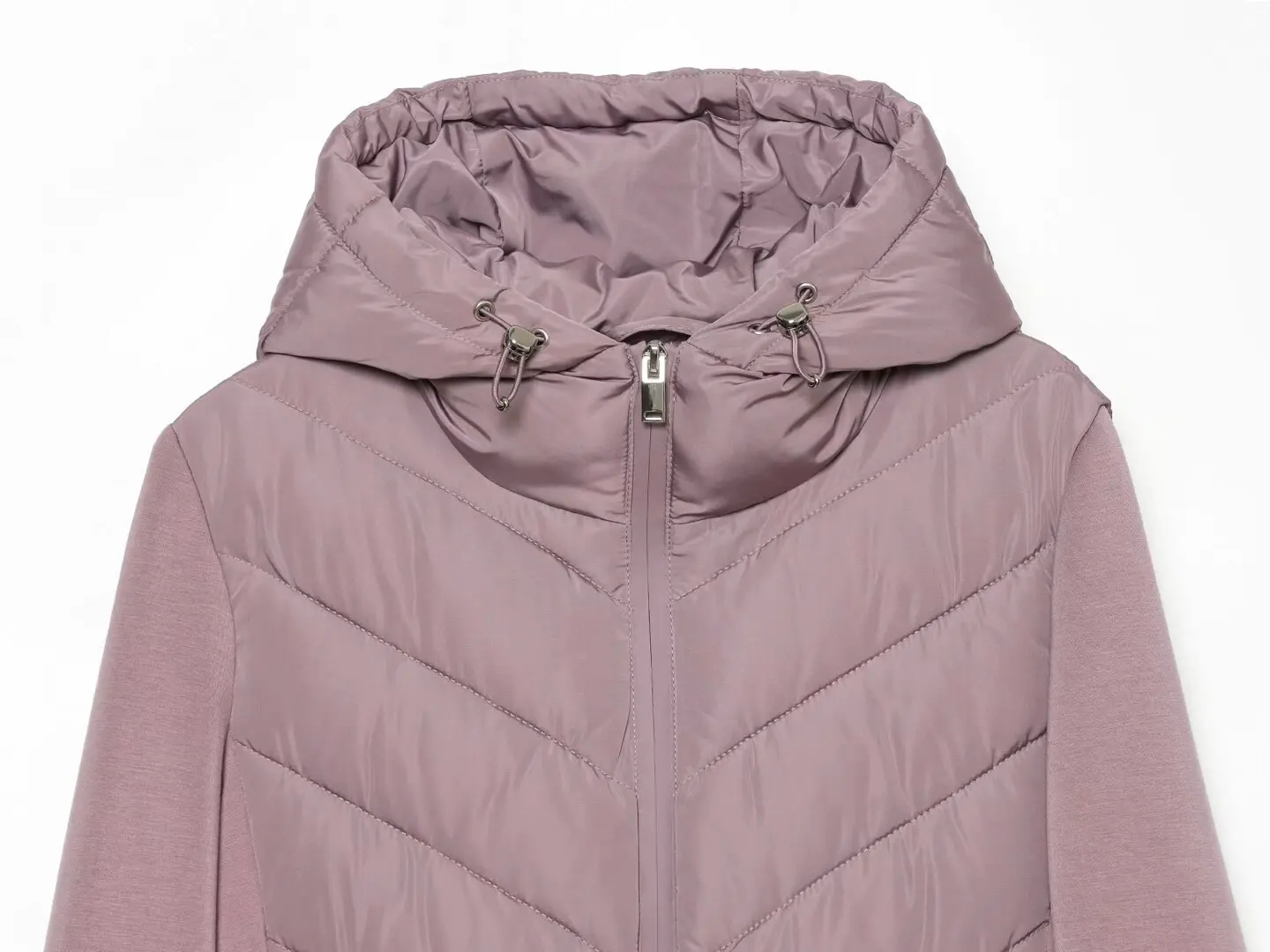 2026 Autumn Winter Women's Elegant Patchwork Hooded Air Cotton Jackets Lady Fashion Army Green Warm Slim Fit Sports Parkas Coats