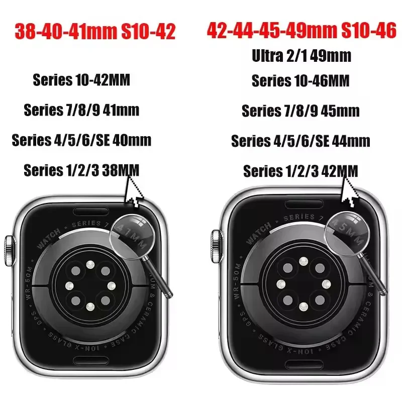 Nylon loop Strap For Apple Watch Band 46mm 45mm 44mm 49mm 40mm 41mm 38mm 42mm Bracelet For IWatch Series Ultra 10 9 8 7 6 SE 5 3